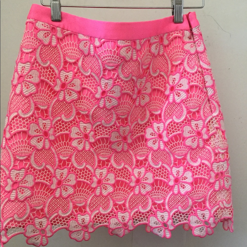 Ungaro lace mini skirt